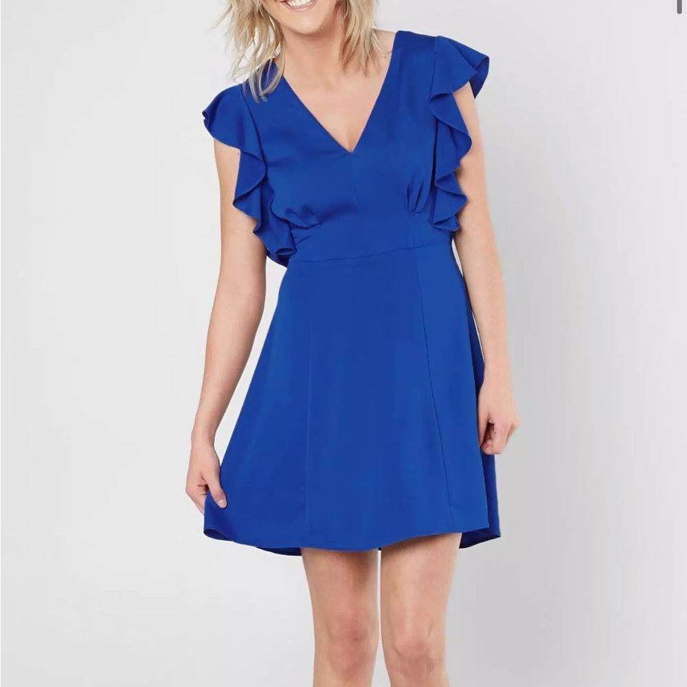 Daytrip Ruffle sleeve dress